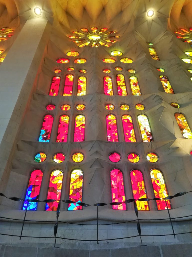 Sagrada Familia belülről