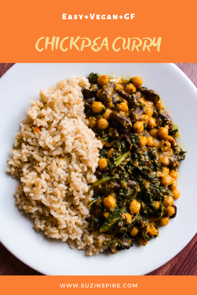 easy chickpea curry on a budget