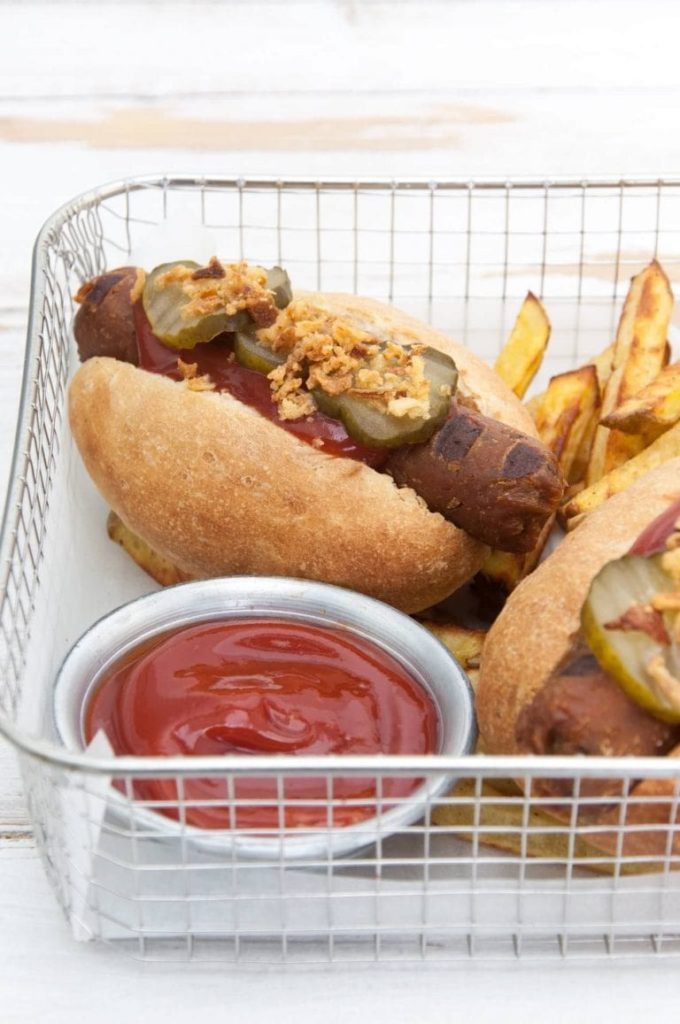 vegan hot dog to replace meat