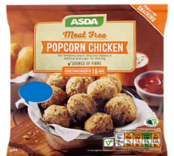 meat free chicken asda to replace meat
