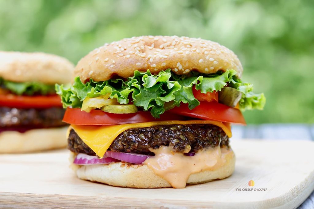 vegan meat free burger